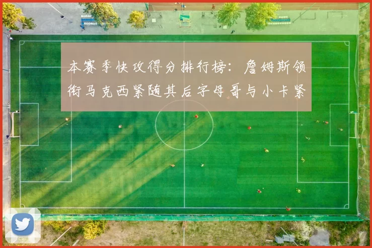 本赛季快攻得分排行榜：詹姆斯领衔马克西紧随其后字母哥与小卡紧追不舍